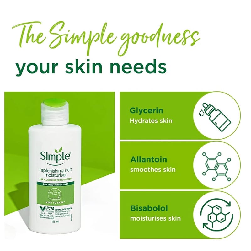 Picture of Simple Replenishing Rich Moisturizer - 125Ml