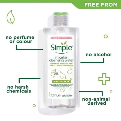 Picture of Simple Micellar Cleansing Water - 150Ml