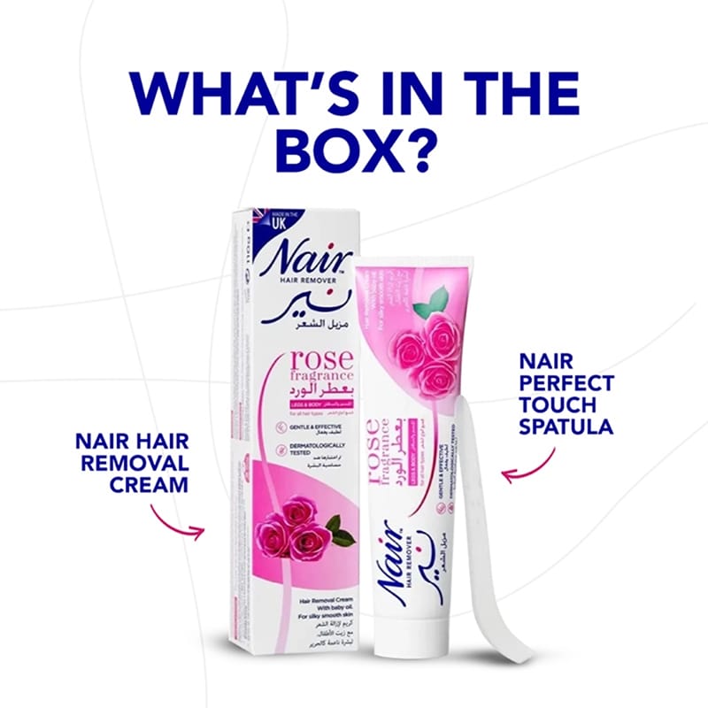 Picture of Nair Hair Removal Cream Rose (Uk) 110Gm