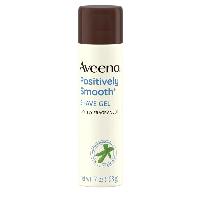 Picture of Aveeno Positively Smooth Shave Gel (Uk) - 198Gm
