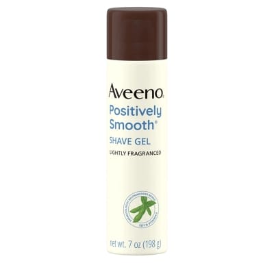 Picture of Aveeno Positively Smooth Shave Gel (Uk) - 198Gm