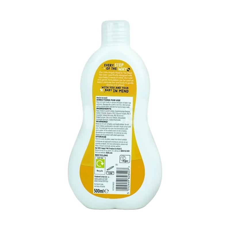 Picture of Little Angels Head To Wash Uk - 500Ml