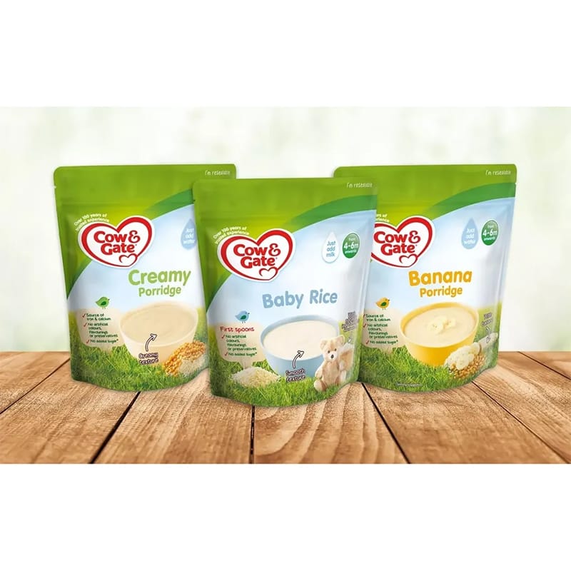 Picture of Cow & Gate Banana Porridge 4 - 6 Month - 125Gm