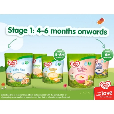 Picture of Cow & Gate Banana Porridge 4 - 6 Month - 125Gm