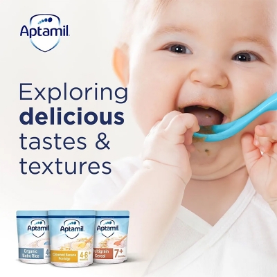 Picture of Aptamil Creamed Porridge 4 - 6+ Month Uk - 125Gm
