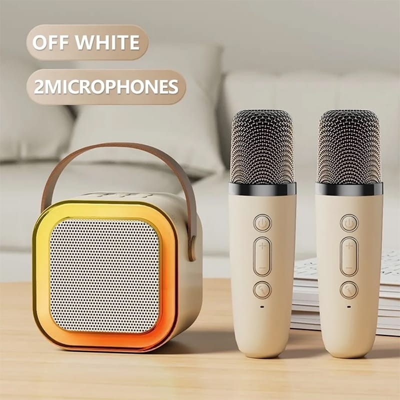 Picture of Atb K12 Colorful Karaoke Sound System Speaker With 2 Wireless Karakoke Speaker