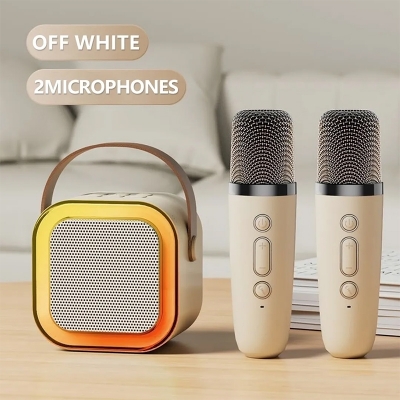 Picture of Atb K12 Colorful Karaoke Sound System Speaker With 2 Wireless Karakoke Speaker
