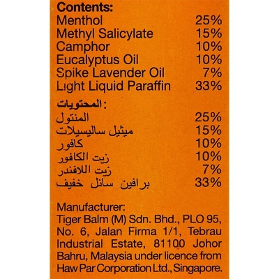 Picture of Tiger Balm Oil - 3Ml