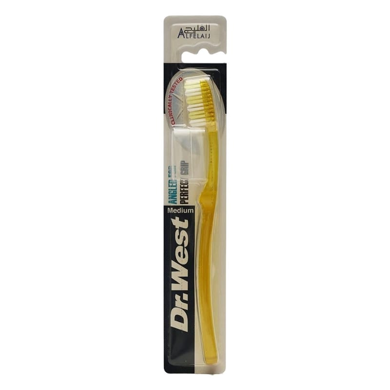Picture of Dr.West Angled For Perfect Grip Tooth Brush (Made Oman) 1Pcs