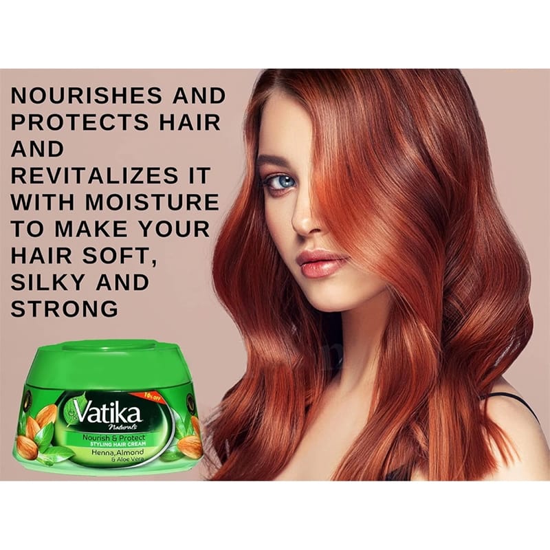 Picture of Vatika Nourish & Protect Styling Hair Cream (U.A.E) 140 Ml