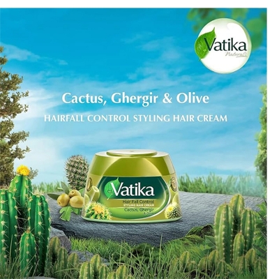 Picture of Vatika Hair Fall Control Styling Hair Cream (U.A.E) 140 Ml