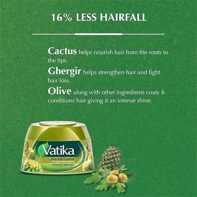Picture of Vatika Hair Fall Control Styling Hair Cream (U.A.E) 140 Ml