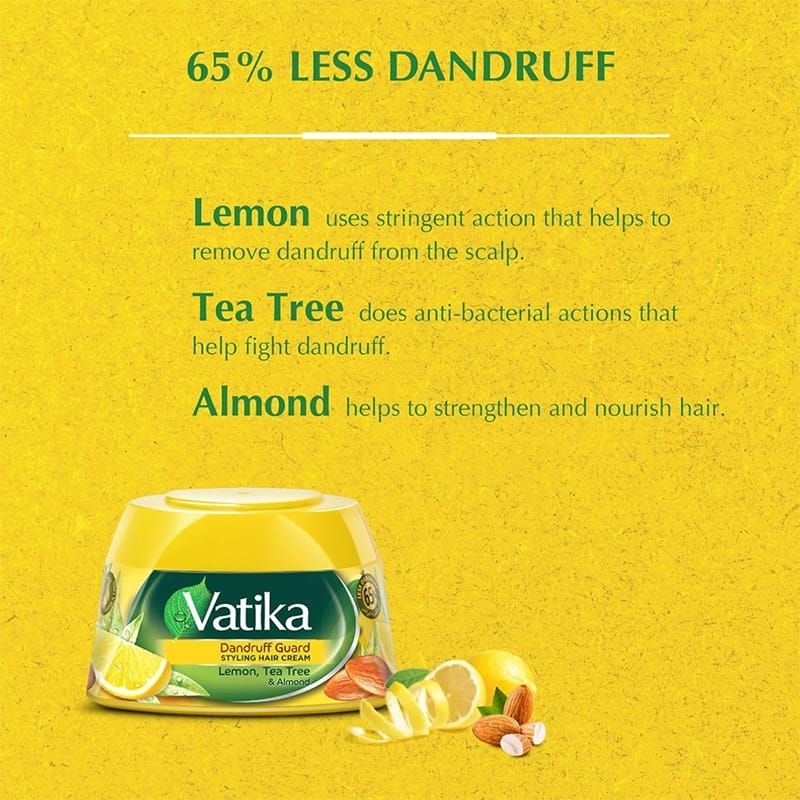 Picture of Vatika Dandruff Guard Styling Hair Cream (U.A.E) 140 Ml