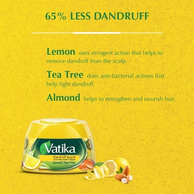 Picture of Vatika Dandruff Guard Styling Hair Cream (U.A.E) 140 Ml