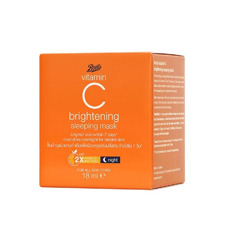 Picture of Boots Vitamin C Brightening Sleeping Mask Night Cream 50Ml