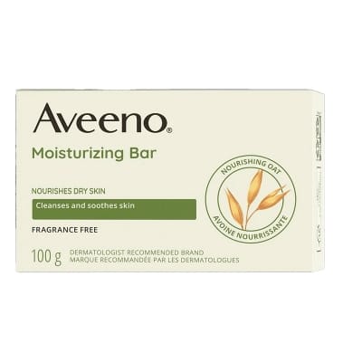 Picture of Aveeno Moisturizing Bar (Uk) -100G