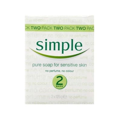 Picture of Simple Pure Sensitive Skin Soap 2*125Gm Pack