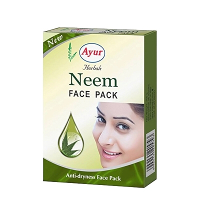 Picture of Ayur Herbals Neem Face Pack (Indian) - 100Gm