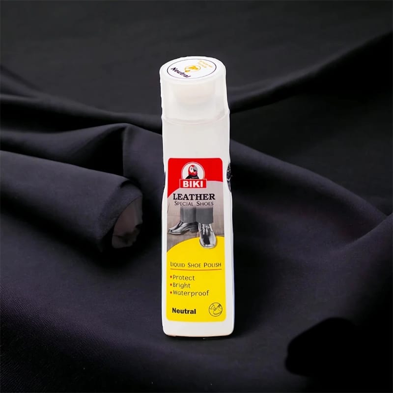 Picture of Biki Leather Special Shoes Liquid Shoe Polish (Neutral) - 75Ml