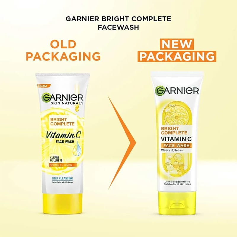 Picture of Garnier Bright Complete Vitamin C Face Wash