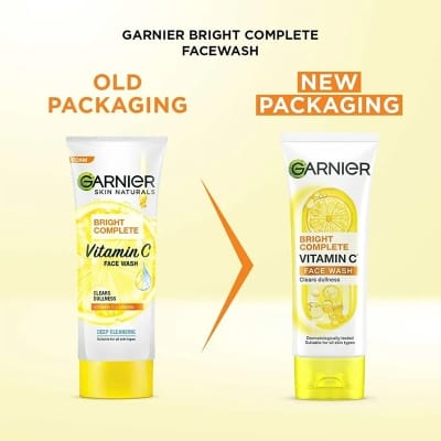 Picture of Garnier Bright Complete Vitamin C Face Wash