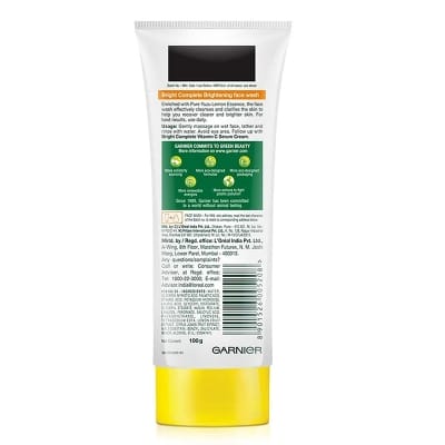 Picture of Garnier Bright Complete Vitamin C Face Wash