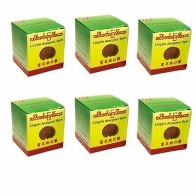 Picture of Lingzhi Analgesic Balm (Barmis) - 30Gm 6Pcs