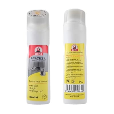 Picture of Biki Leather Special Shoes Liquid Shoe Polish - 75Ml