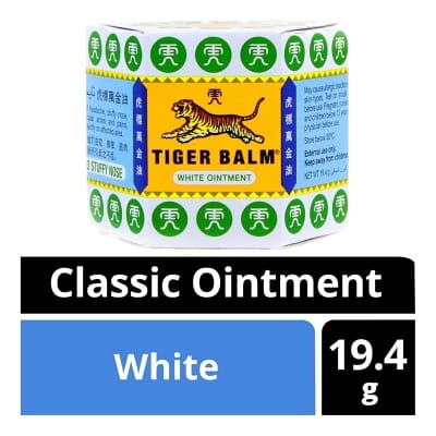 Picture of Tiger Balm Ointment (White) (Singapore) -19.4Gm