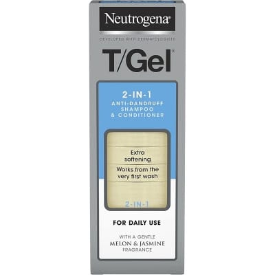 Picture of Neutrogena T/Gel 2 In 1 Anti - Dandruff Shampoo & Conditioner With A Gentle Melon & Jasmine (Uk) - 150Ml