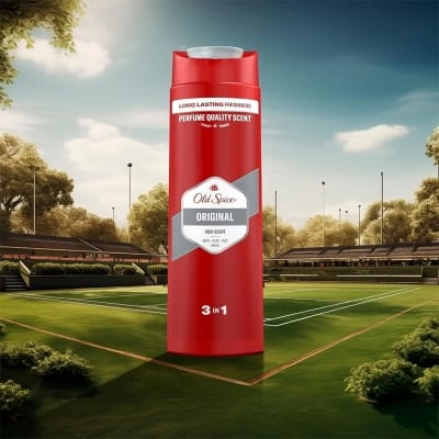 Picture of Old Spice Original Rich Scent Body Hair Face Wash 3 In 1 - 250Ml