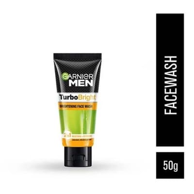 Picture of Garnigr Turbo Bright Face Wash For Men - 50 Gm