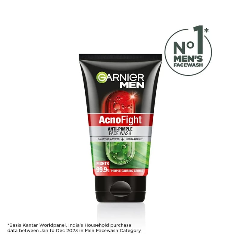 Picture of Garnigr Men Acno Fight Anti Pimple Face Wash - 50Gm