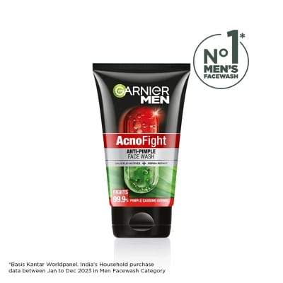 Picture of Garnigr Men Acno Fight Anti Pimple Face Wash - 100Gm