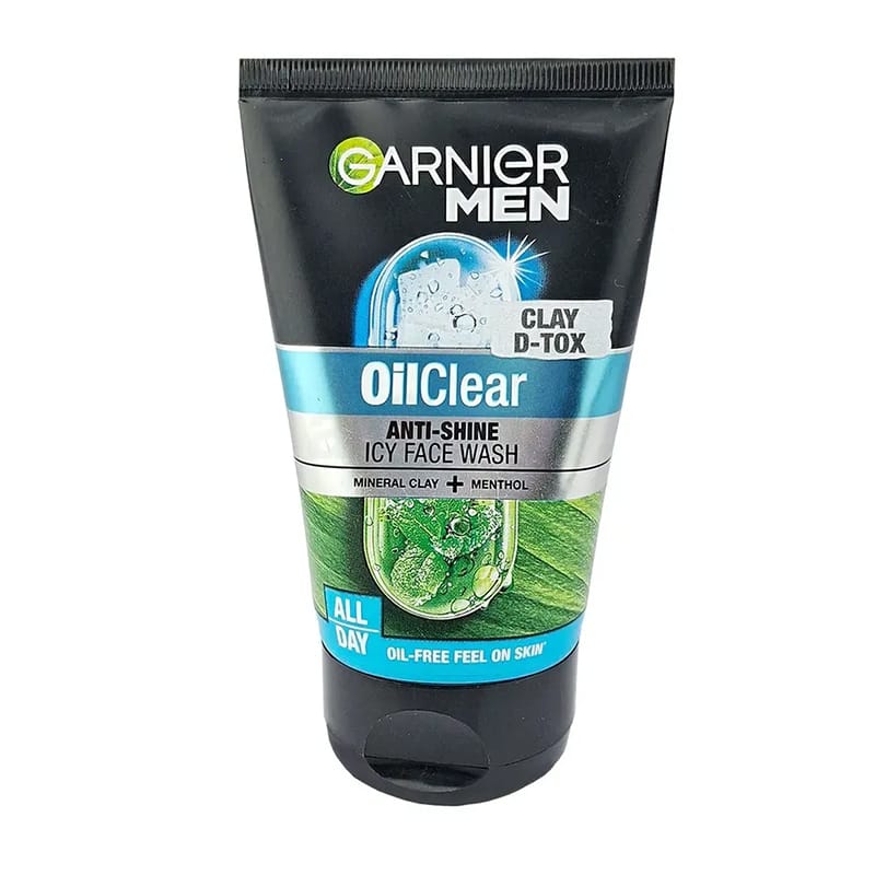 Picture of Garnigr Men Oil Clear Deep Cleansing Icy Face Wash - 50Gm