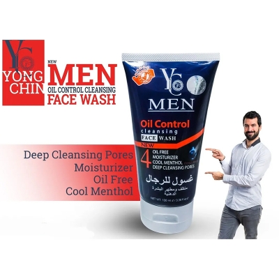 Picture of Yc Men Oil Control Cleansing Face Wash - 100Ml