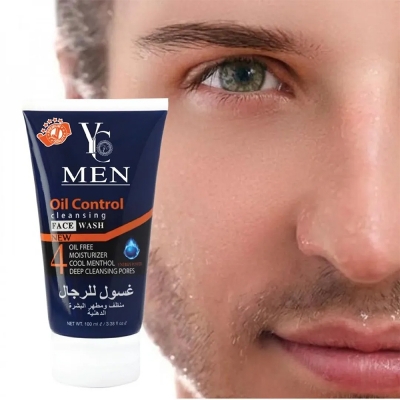 Picture of Yc Men Oil Control Cleansing Face Wash - 100Ml