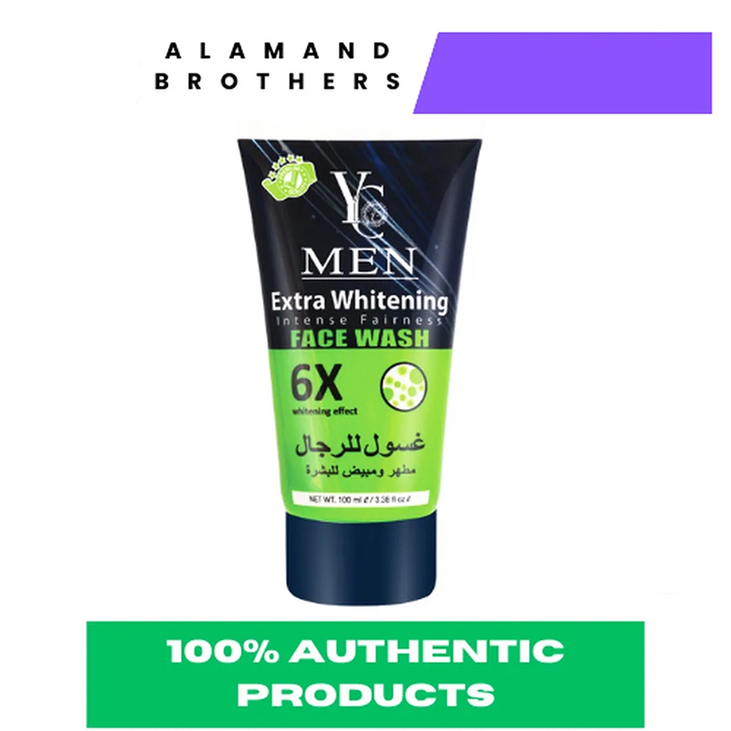 Picture of Yc Men Extra Whitening Face Washa - 100Ml