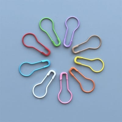 Picture of Hijab Pin For Women Multicolor Small Size Metal Coilless Hijab Safety Pins - 30Pcs