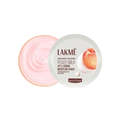 Picture of Lakme Peach Milk Vitamin E Moisturizer - 50Gm