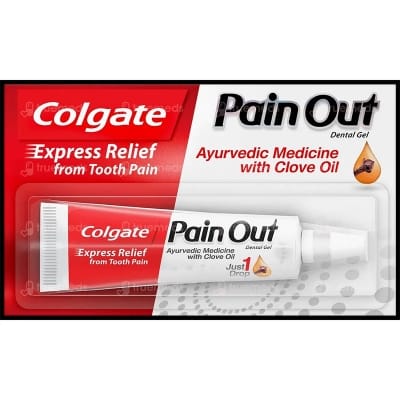 Picture of Colgate Pain Out Dental Gel Express Relief From Tooth Pain 10Grm