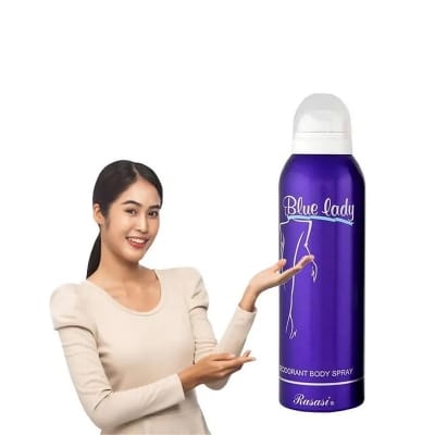 Picture of Rasasi Blue Deodorant Body Spray For Women 200Ml