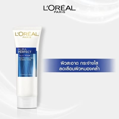 Picture of Loreal Aura Perfect Milky Fights Dullness + Evens Tone Foam - 100Ml