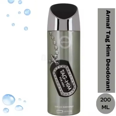 Picture of Armaf Tag Him Body Spray 200 Ml Unisex Fragrance Spray From The Uae