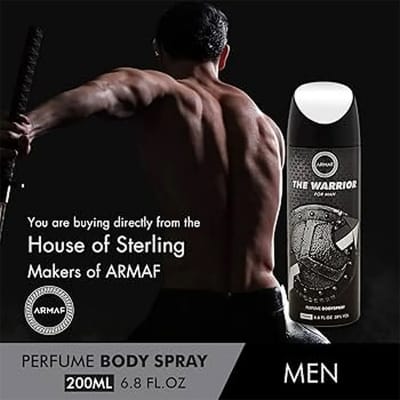 Picture of Armaf The Warrior For Men Perfume Body Spray (Uae) - 200Ml