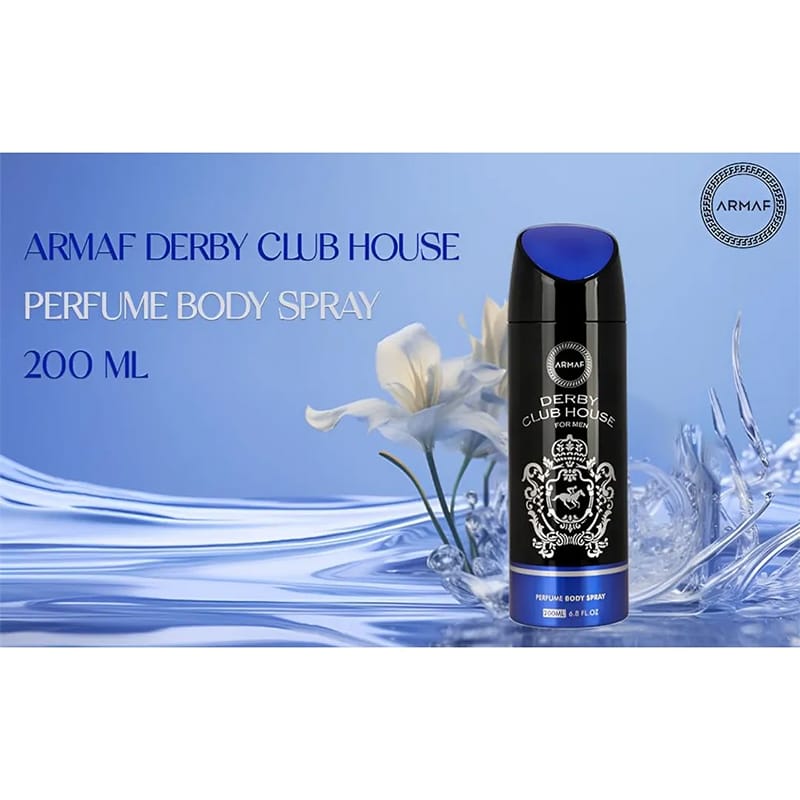 Picture of Armaf Derby Club House For Men Perfume Body Spray (Uae) - 200Ml