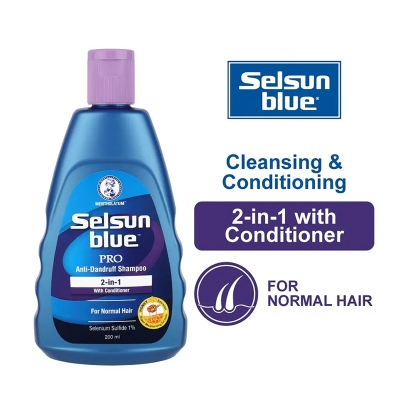 Picture of Selsun Blue Pro 2 In 1 Shampoo And Conditioner (Usa) -200Ml