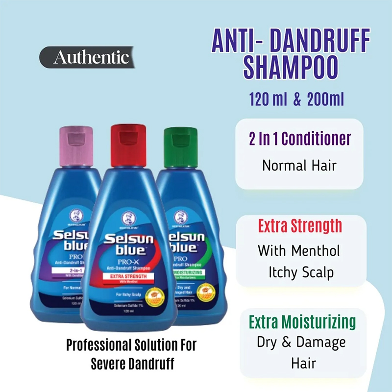 Picture of Selsun Blue Pro 2 In 1 Shampoo And Conditioner (Usa) -200Ml