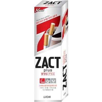 Picture of Lion Zact Plus Smokers Toothpaste (Korea) - 150Gm