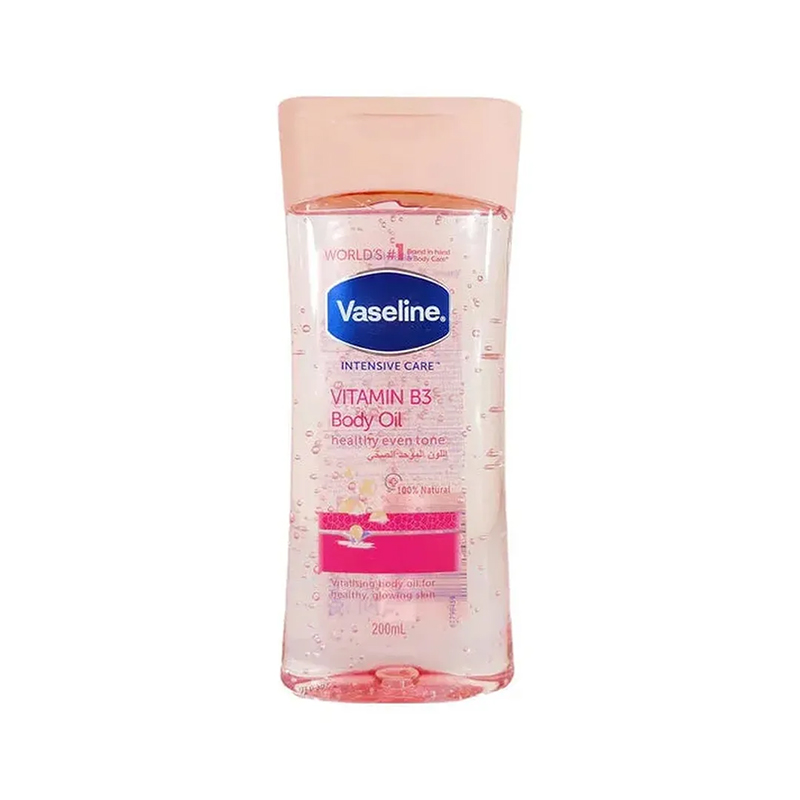 Picture of Vaseline Intensive Care Vitamin B3 Body Oil (Ksa) – 200Ml